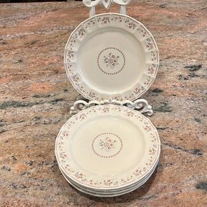 Country English Mikasa Aristocraft salad plates